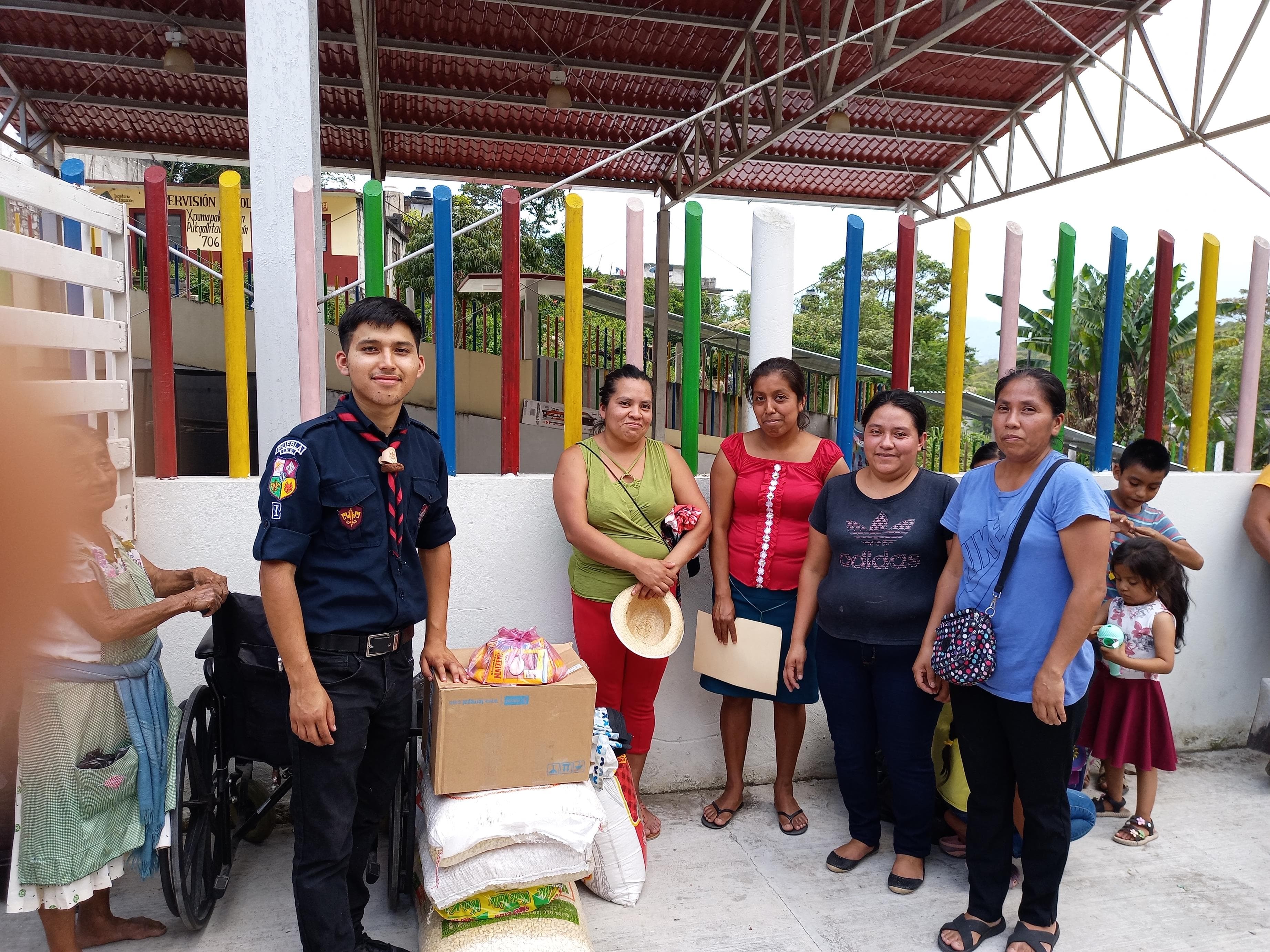 Encuentro con familias de la comunidad