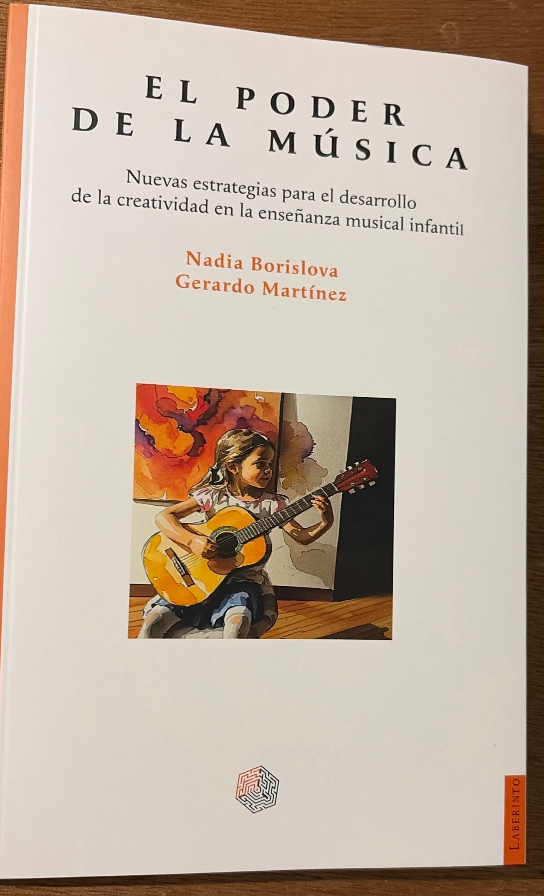 Portada del libro El poder de la música, de Nadia Borislova y Gerardo Martínez